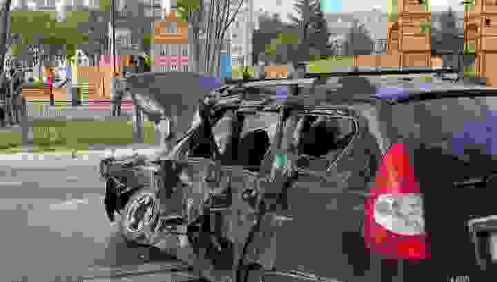 Один человек погиб в аварии с участием рейсового автобуса в Татарстане. Видео