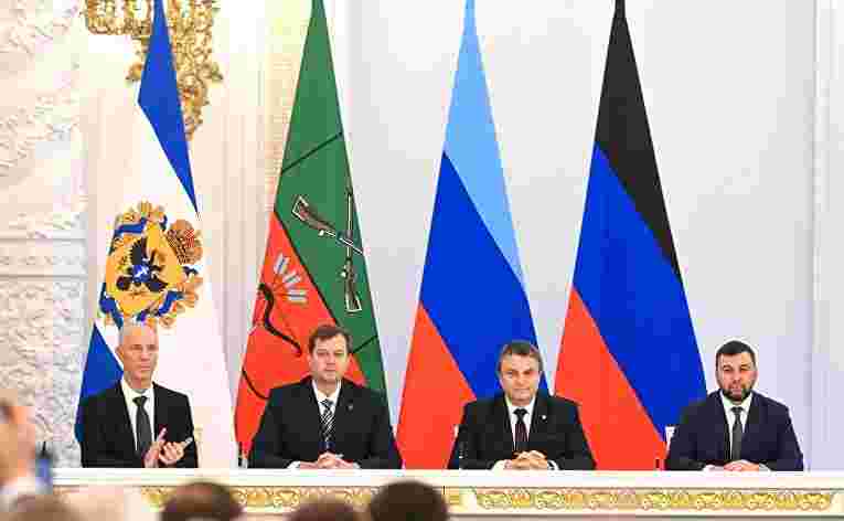 Путин назначил глав четырех новых регионов РФ 